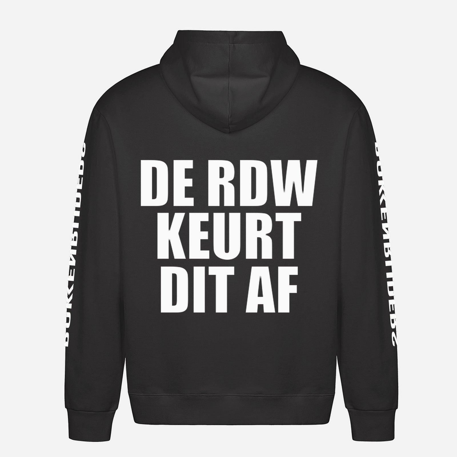 De RDW Keurt Dit Af Hoodie – achterkant met grote rugprint