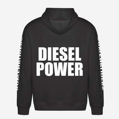Diesel Power Hoodie – achterkant met grote rugprint