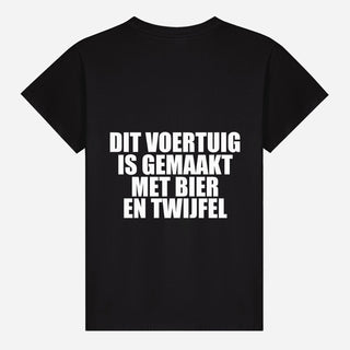 This Vehicle Is Powered By Beer And Doubt T-shirt