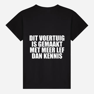 This Vehicle Is Made With More Guts Than Knowledge T-shirt