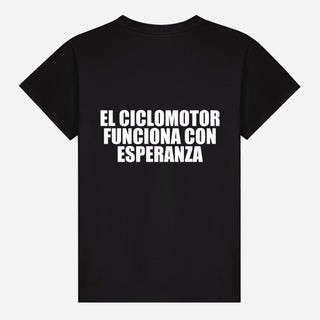El Ciclomotor Funciona Con Esperanza T-shirt