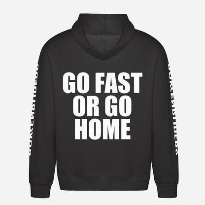 Go Fast Or Go Home Hoodie – achterkant met grote rugprint