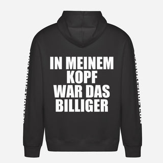 In meinem Kopf war das billiger Hoodie
