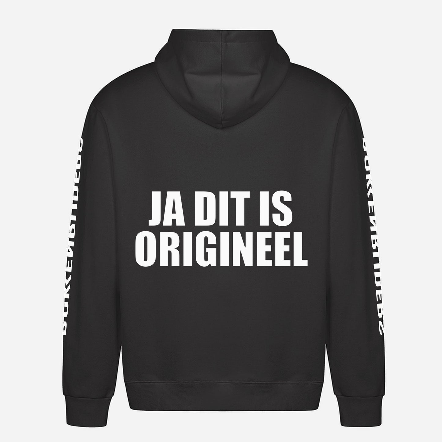 Ja Dit Is Origineel Hoodie – achterkant met grote rugprint