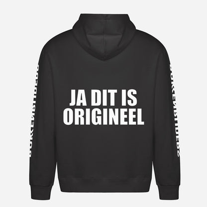 Ja Dit Is Origineel Hoodie – achterkant met grote rugprint
