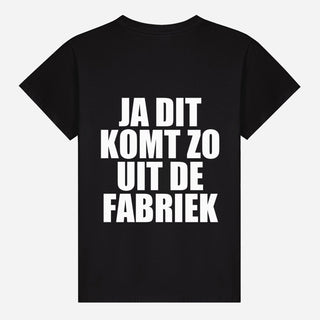 Yes, this T-shirt comes straight from the factory
