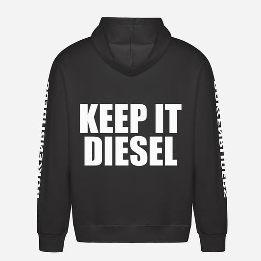 Keep It Diesel Hoodie – achterkant met grote rugprint