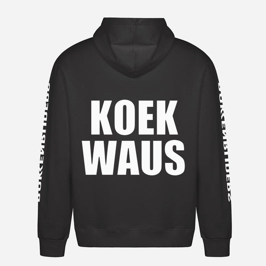 Koek Waus Hoodie – achterkant met grote rugprint