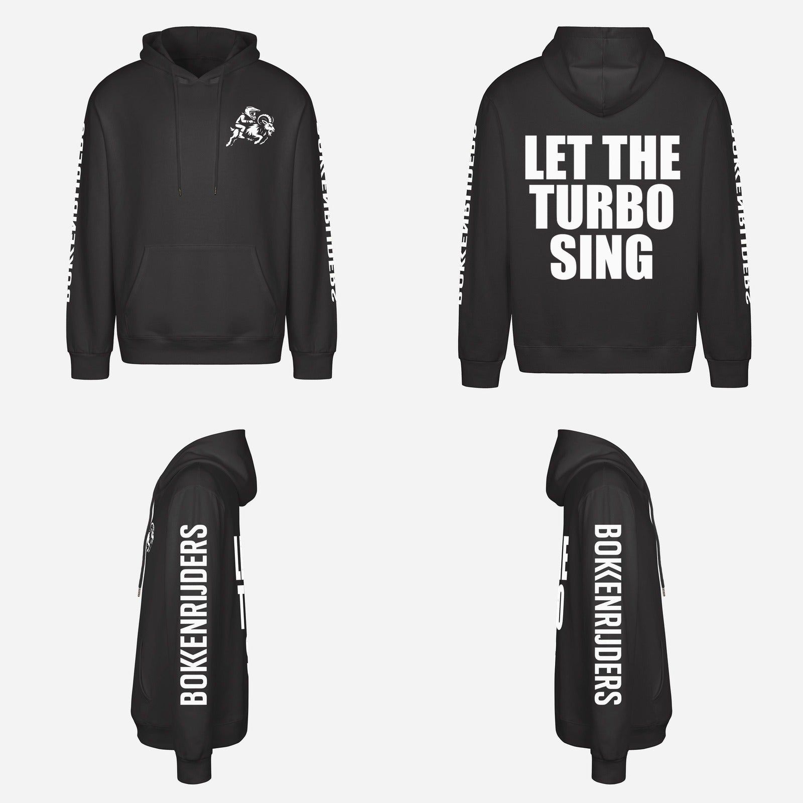 Let The Turbo Sing Hoodie – overzicht van de hoodie