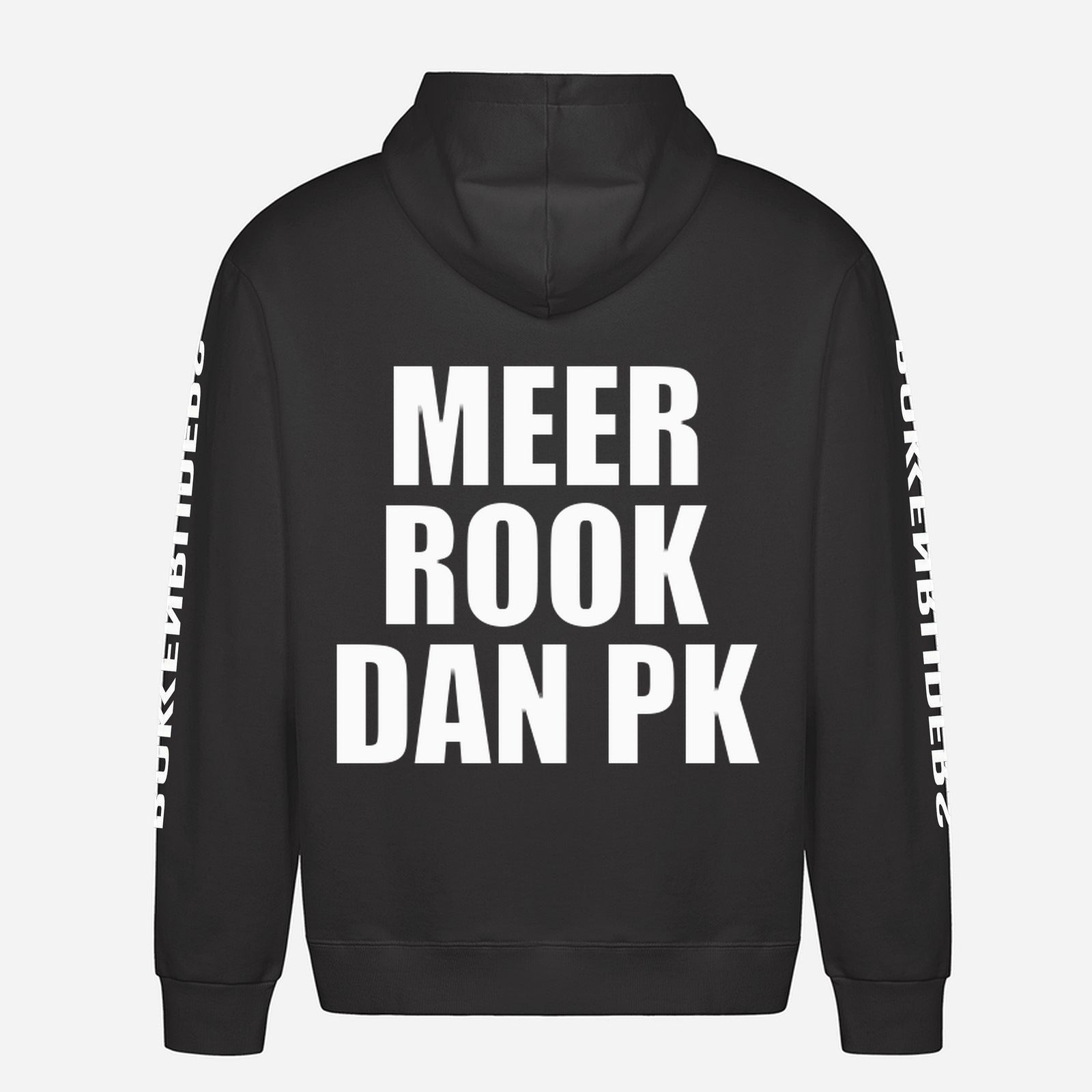 Meer Rook Dan PK Hoodie – achterkant met grote rugprint