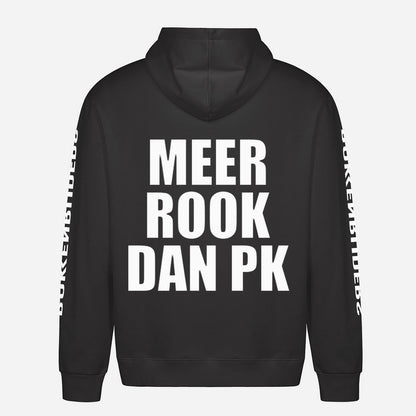 Meer Rook Dan PK Hoodie – achterkant met grote rugprint