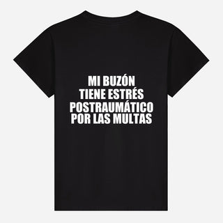 Mi buzón tiene estrés postraumático por las multas T-shirt