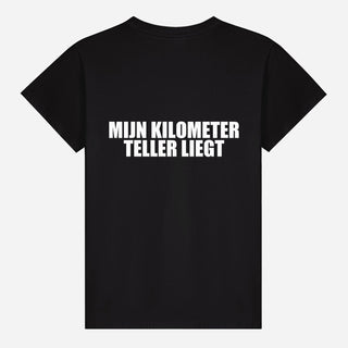 Mijn Kilometer teller Liegt T-shirt
