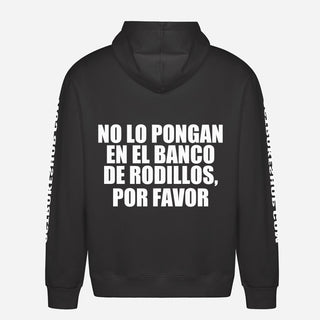 No lo pongan en el banco de rodillos, por favor Hoodie