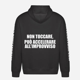 Non Toccare, Può Accelerare All’improvviso Hoodie
