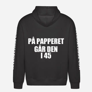 På papperet går den i 45 Hoodie