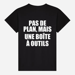 Pas de plan, mais une boîte à outils T-shirt