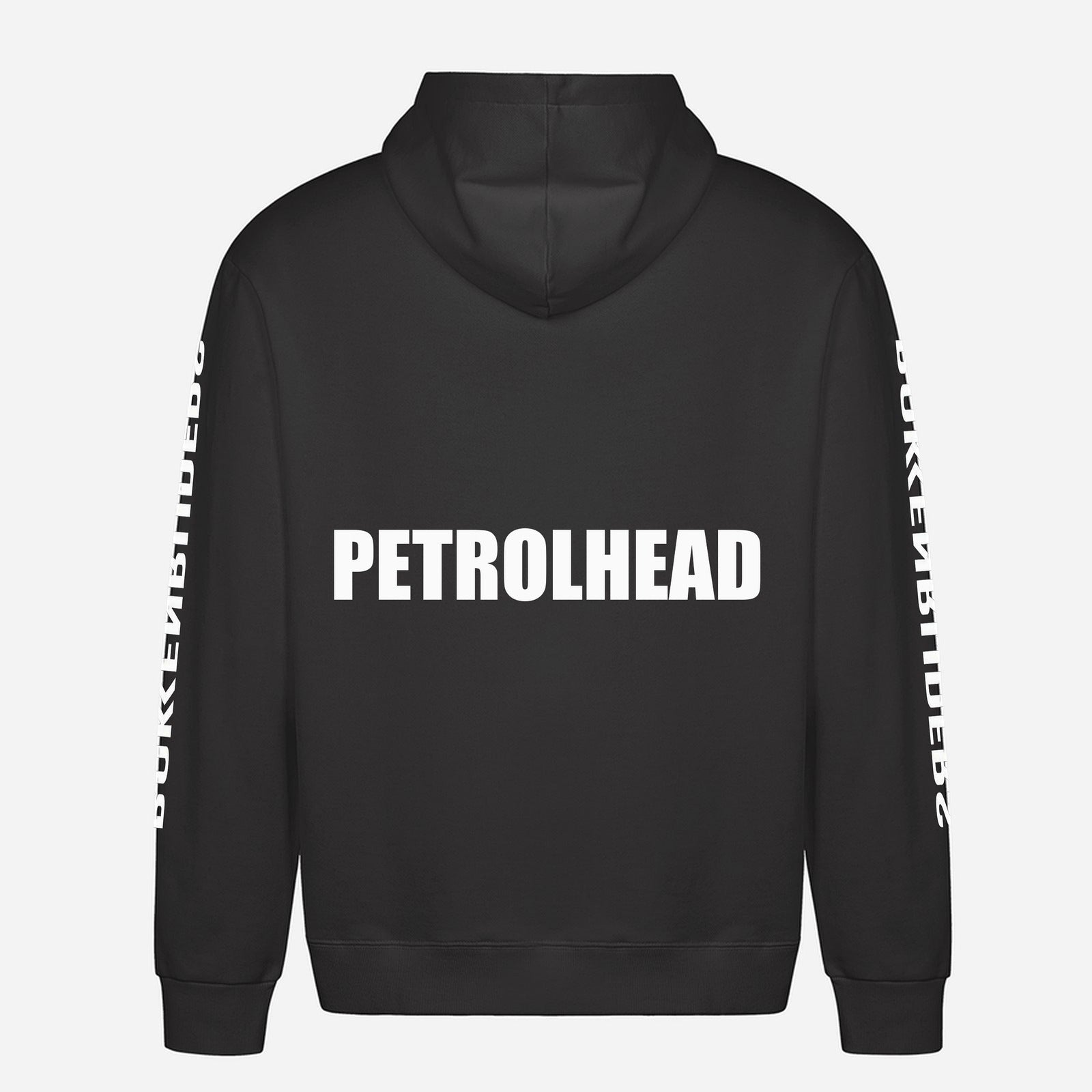 Petrolhead Hoodie – achterkant met grote rugprint