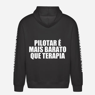 Pilotar É Mais Barato Que Terapia Hoodie