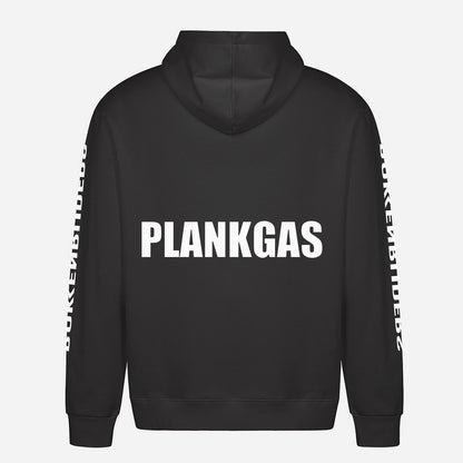 Plankgas Hoodie – achterkant met grote rugprint
