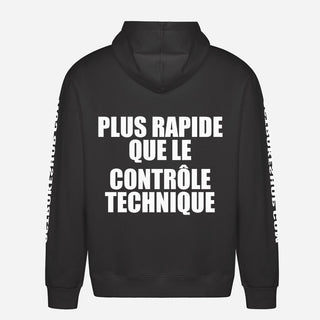 Plus Rapide Que Le Contrôle Technique Hoodie