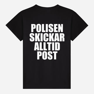 Polisen skickar alltid post T-shirt