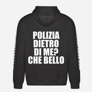 Polizia dietro di me? Che bello Hoodie