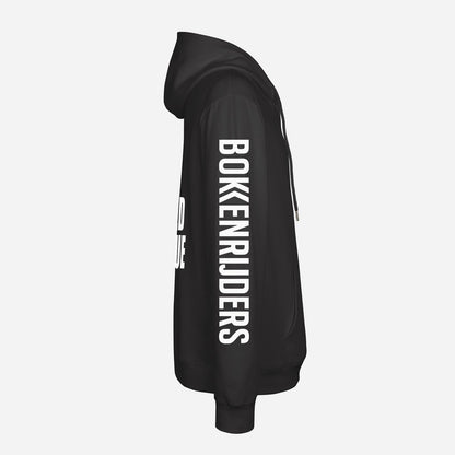 Powered By Torque Hoodie – detail van de bedrukking