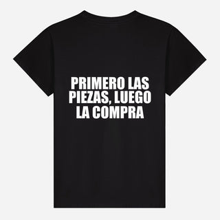 Primero las piezas, luego la compra T-shirt