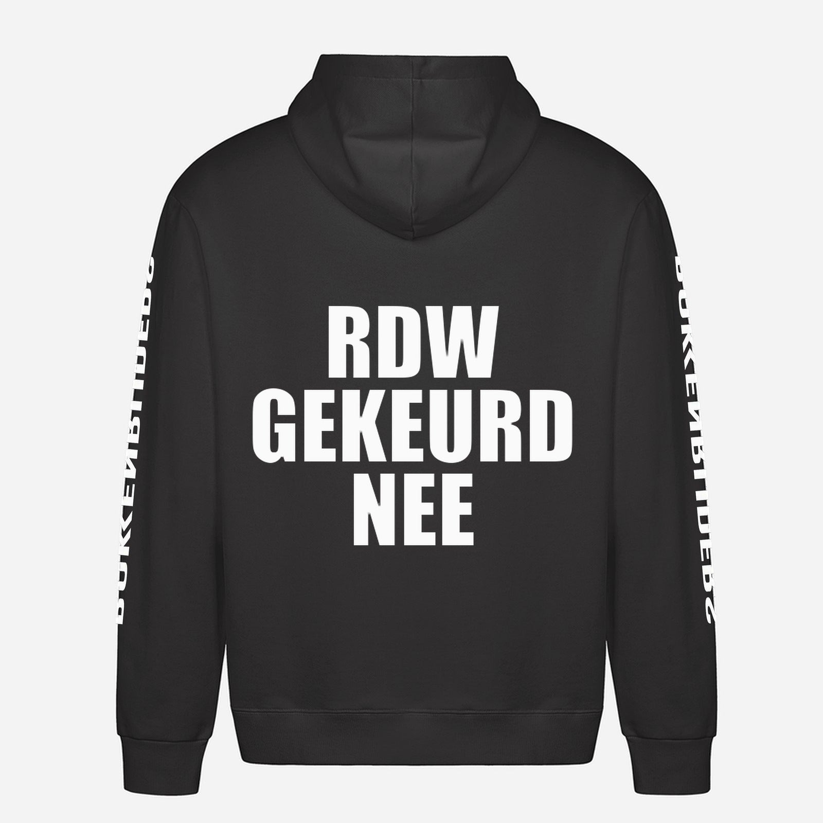 RDW Gekeurd Nee Hoodie – achterkant met grote rugprint