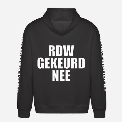 RDW Gekeurd Nee Hoodie – achterkant met grote rugprint