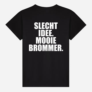 Slecht Idee. Mooie Brommer T-shirt