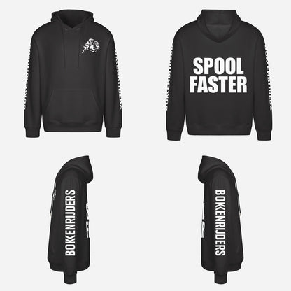Spool Faster Hoodie – overzicht van de hoodie