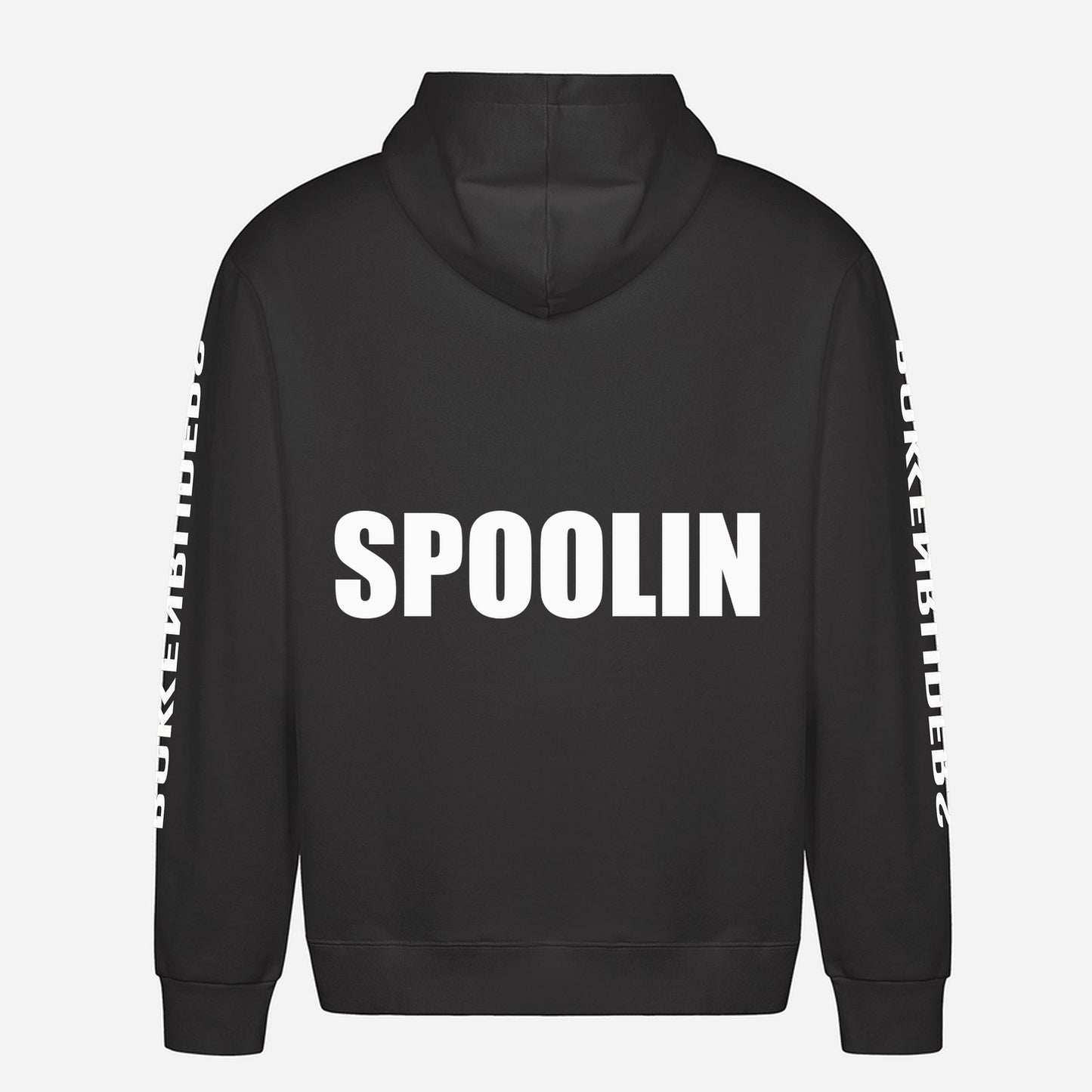 Spoolin Hoodie – achterkant met grote rugprint