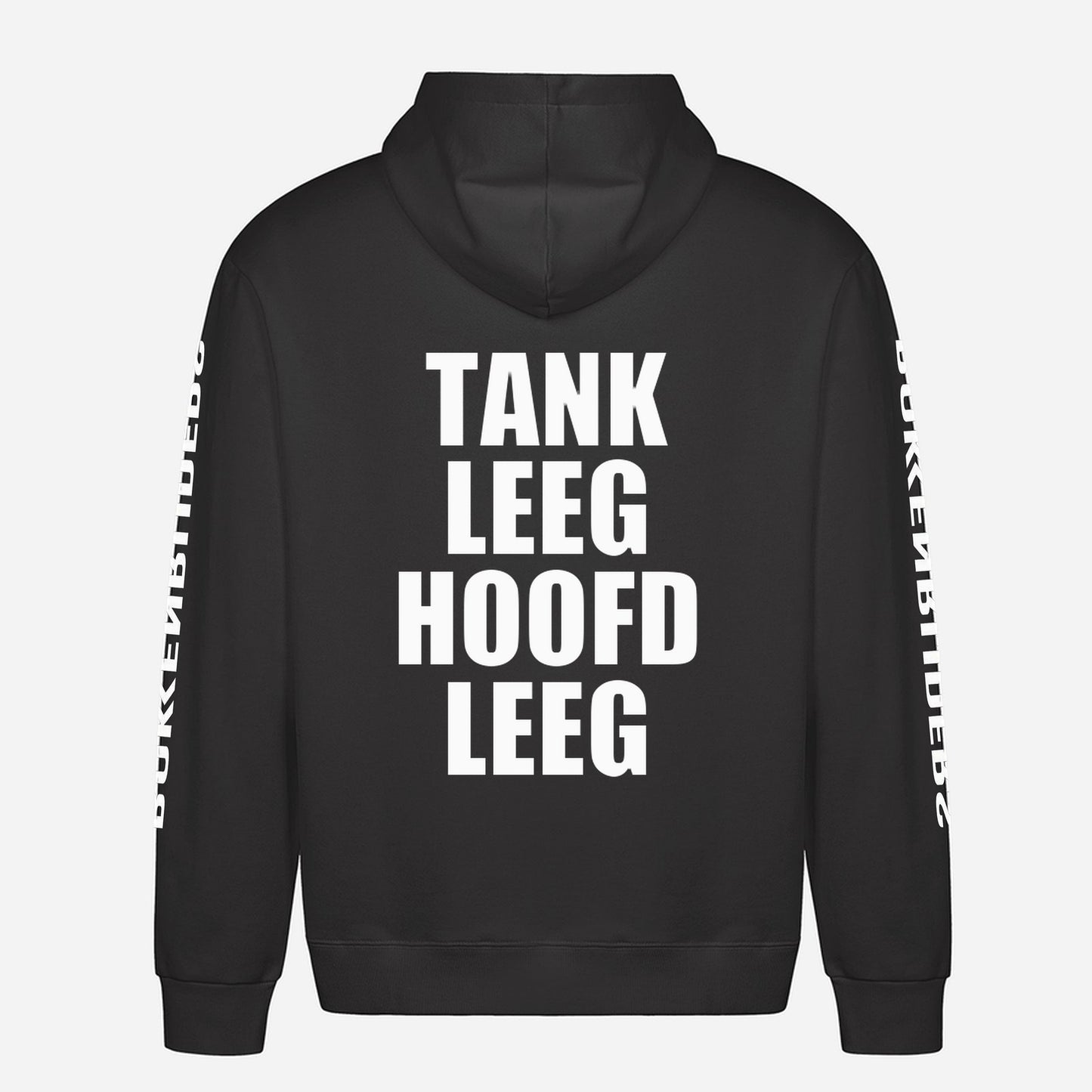Tank Leeg Hoofd Leeg Hoodie – achterkant met grote rugprint