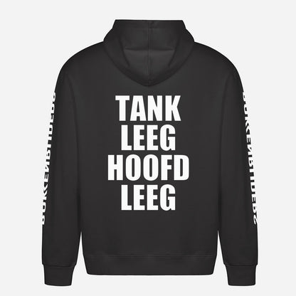 Tank Leeg Hoofd Leeg Hoodie – achterkant met grote rugprint