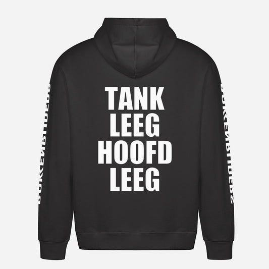 Tank Leeg Hoofd Leeg Hoodie – achterkant met grote rugprint