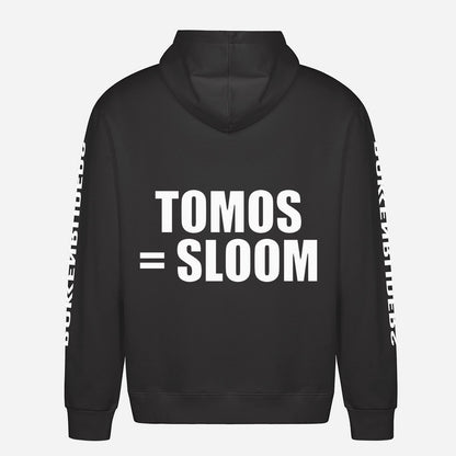 Tomos = Sloom Hoodie – achterkant met grote rugprint