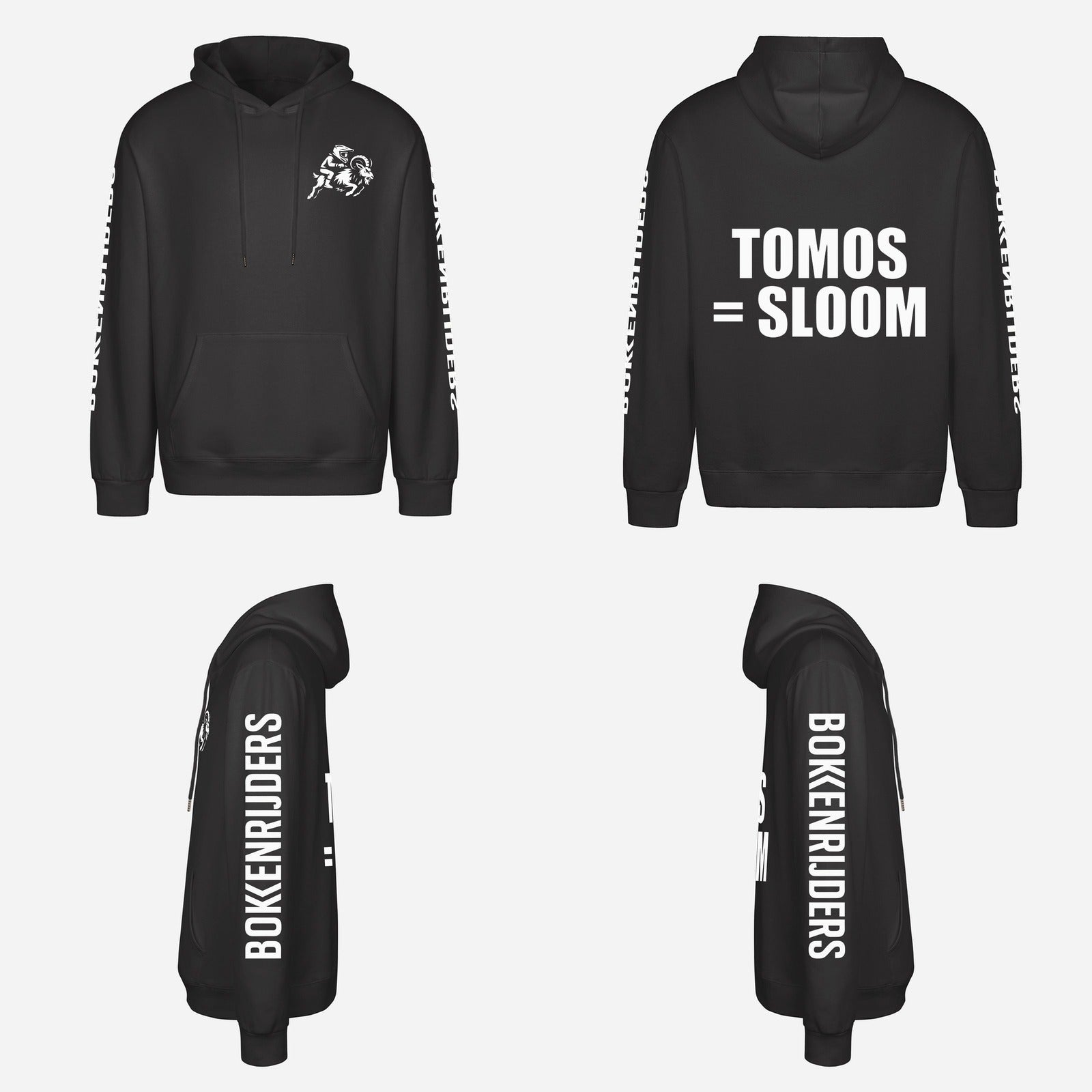 Tomos = Sloom Hoodie – overzicht van de hoodie