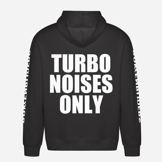 Turbo Noises Only Hoodie – achterkant met grote rugprint