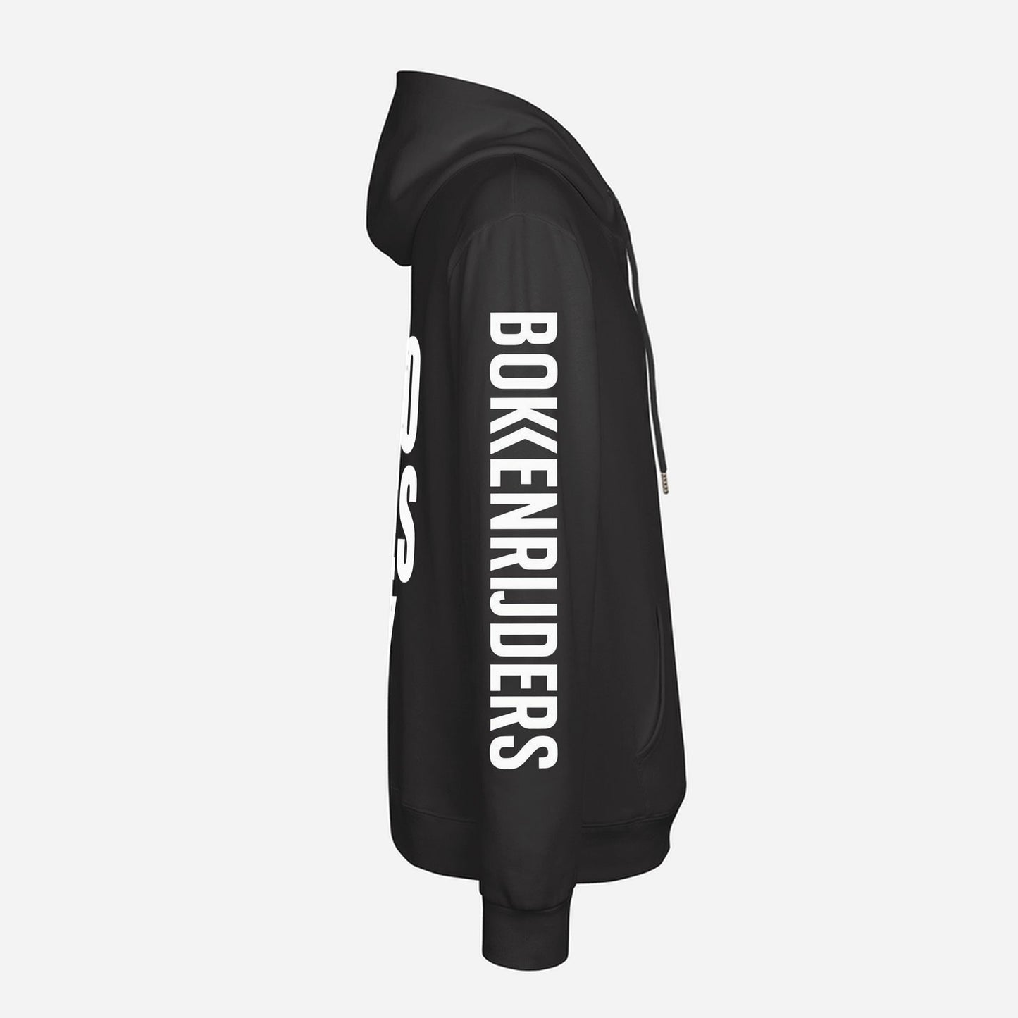 Turbo Noises Only Hoodie – detail van de bedrukking