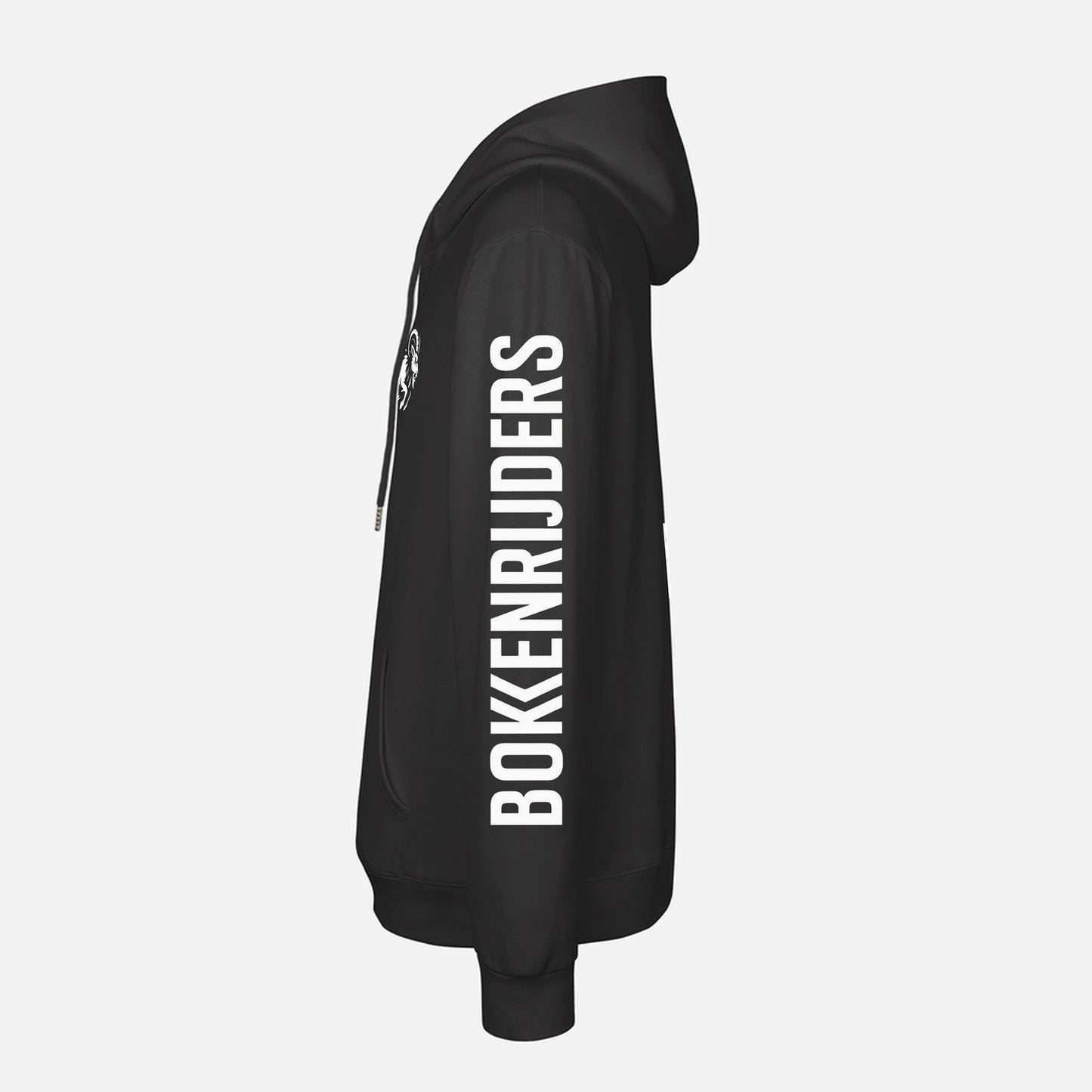 Vanaf Hier Wordt Het Beun Hoodie – zijaanzicht