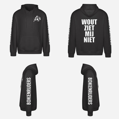 Wout Ziet Mij Niet Hoodie – overzicht van de hoodie