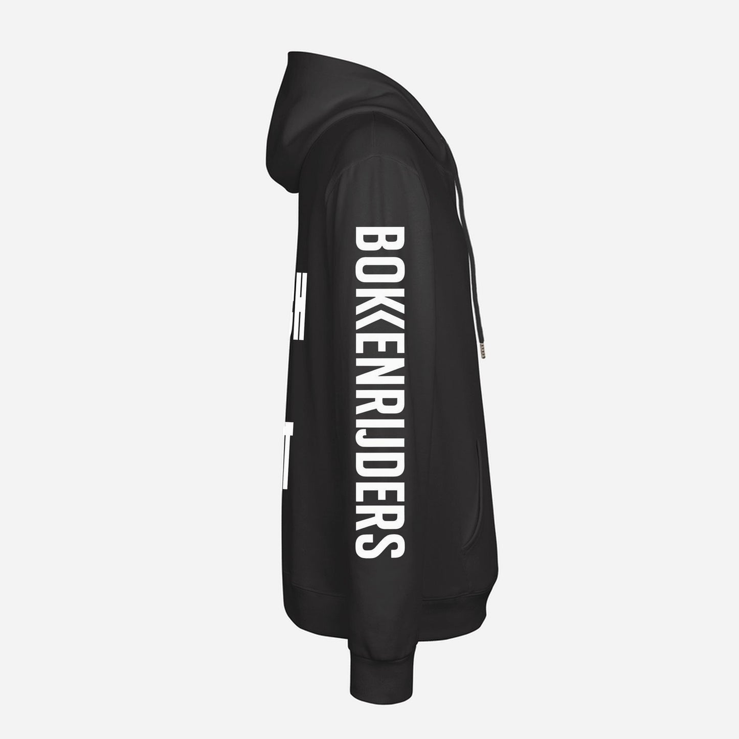 Wrench Ride Repeat Hoodie – detail van de bedrukking