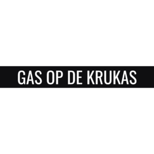 Kenteken stickers los - GAS OP DE KRUKAS
