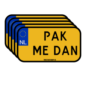 5X PAK ME DAN STICKER