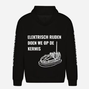 Elektrisch rijden doen we op de kermis Hoodie